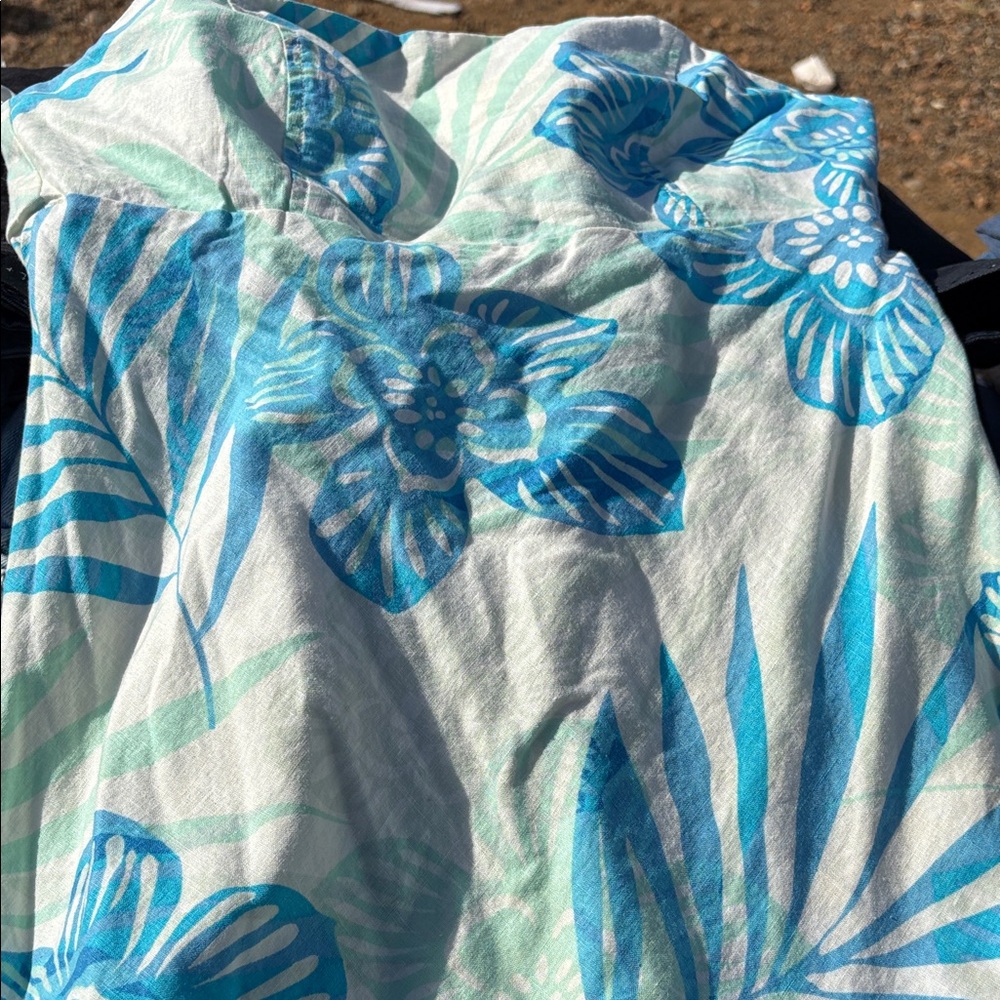 GAP Aqua and Blue Summer Dress